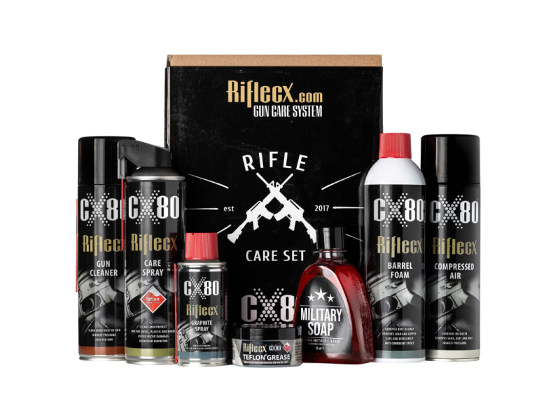 RifleCX puskatisztító készlet